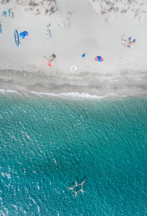 Plage du littoral corse