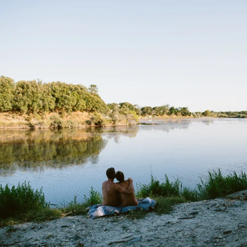 Couple naturiste